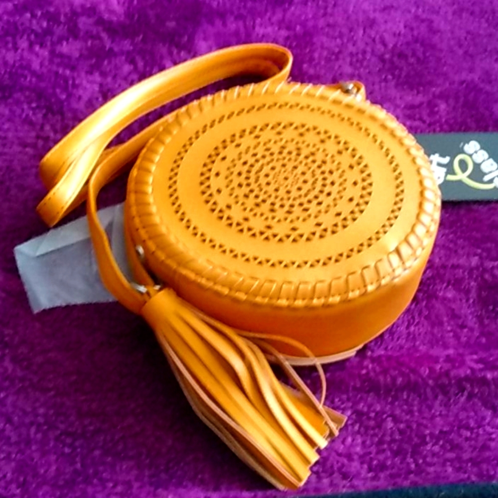 Yellow Mini Crossbody Bag